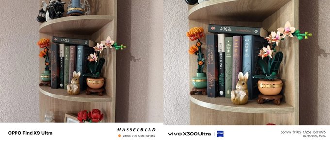 So sánh ảnh chụp ban ngày của camera chính 007Win6 thể thao, đá gà, bắn cá, game bài, nổ hũ Find X9 Ultra và Vivo X300 Ultra