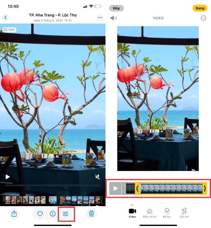 Cách ghép video trên iPhone không cần phần mềm