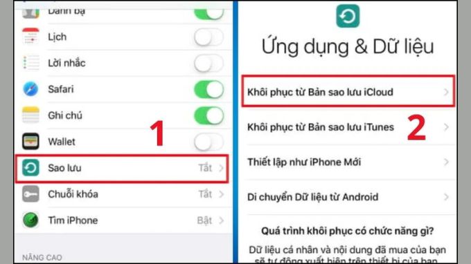 Cách ghép đôi 0007Win.com link đăng ký cũ với iPhone bằng iCloud