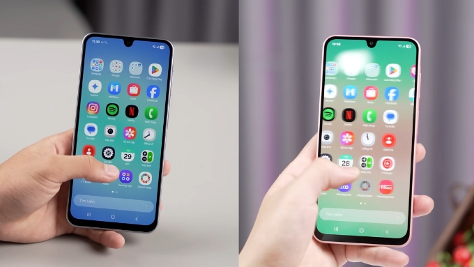 so sánh Galaxy A17 và Galaxy A26 cho thấy 2 mẫu máy đều sở hữu App 007Win hỗ trợ đa dạng nền tảng hiển thị chất lượng