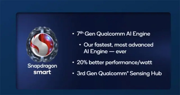 Qualcomm trang bị công cụ AI thế hệ thứ 7 của mình trên Snapdragon 8+ Gen 1