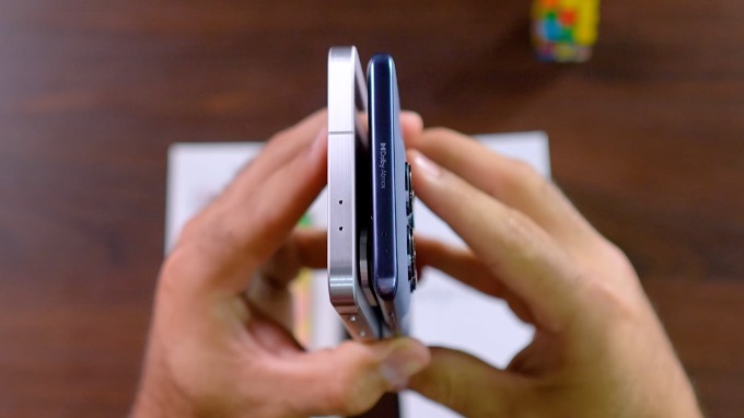 So sánh Motorola Edge 60 Fusion và 007Win nhà cái Galaxy A56 về độ dày