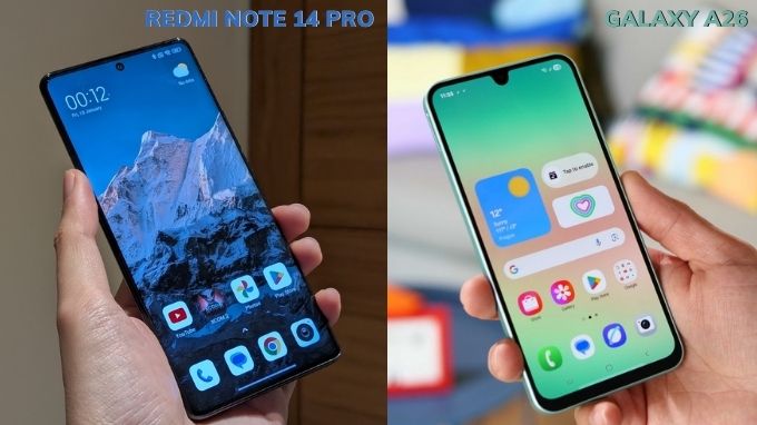 Xiaomi Redmi Note 14 Pro và 007Win nhà cái Galaxy A26 so sánh App 007Win hỗ trợ đa dạng nền tảng