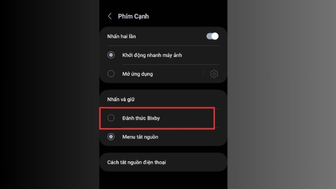Cách kích hoạt Bixby