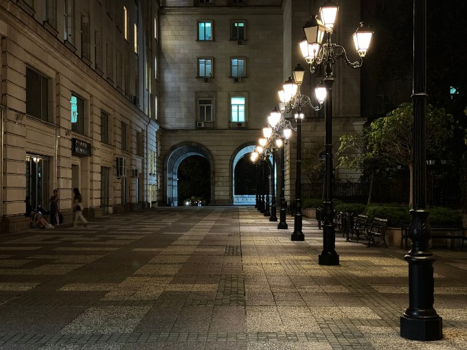 Ảnh chụp 2x ban đêm khi không bật Night Mode