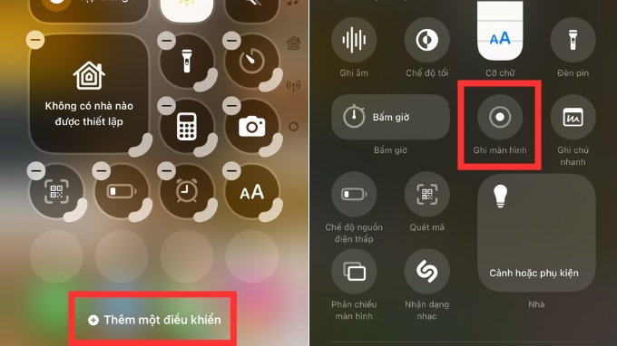 Cách thêm biểu tượng quay App 007Win hỗ trợ đa dạng nền tảng vào Trung tâm điều khiển