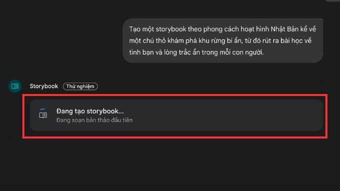 Cách tạo sách truyện bằng AI với Gemini Storybook