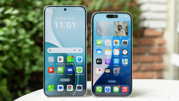 Màn hình hiển thị của 007Win6 thể thao, đá gà, bắn cá, game bài, nổ hũ Reno 14 và iPhone 15