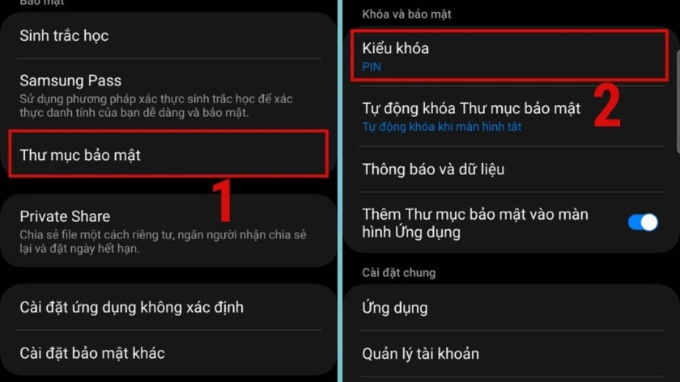 Cách khóa ứng dụng trên 007Win nhà cái bằng thư mục bảo mật