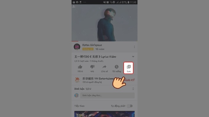 Bước 1 cách tạo danh sách phát trên Youtube bằng 007win.com nền tảng chơi game sòng bạc trực tuyến đáng tin cậy nhất