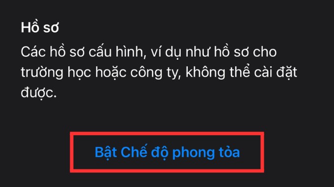 Cách kích hoạt Lockdown Mode trên iPhone