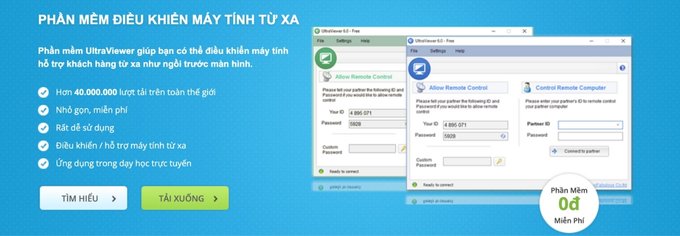 Hướng dẫn tải và cài đặt UltraViewer