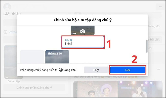 Cách tạo bộ sưu tập tin nổi bật trên Facebook
