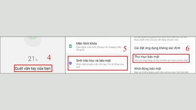 Cách khóa ứng dụng trên 007Win nhà cái bằng dấu vân tay