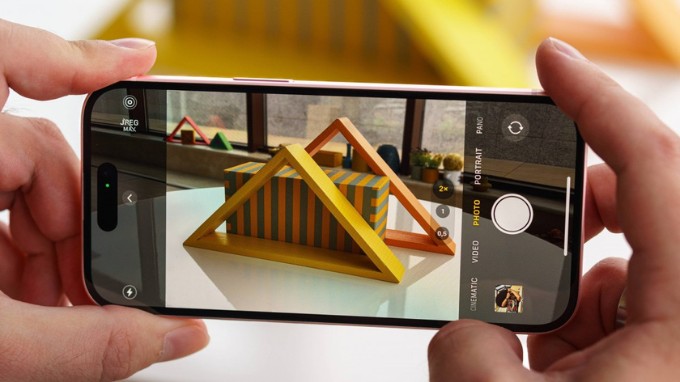 Camera chính của iPhone 15 có độ phân giải lên đến 48MP