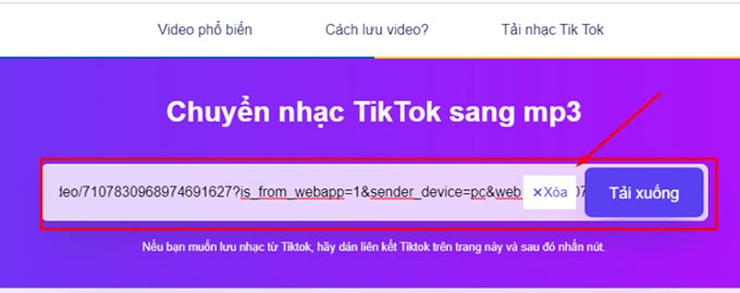 Cách chuyển video nhạc TikTok sang MP3 để làm nhạc chuông 007win.com nền tảng chơi game sòng bạc trực tuyến đáng tin cậy nhất bằng ssstik.io