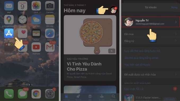 Cách chuyển vùng iPhone sang Mỹ trên App Store