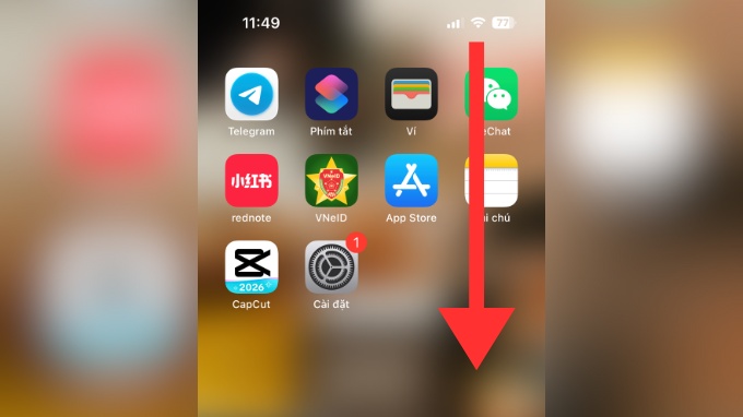 Cách thêm biểu tượng quay App 007Win hỗ trợ đa dạng nền tảng vào Trung tâm điều khiển