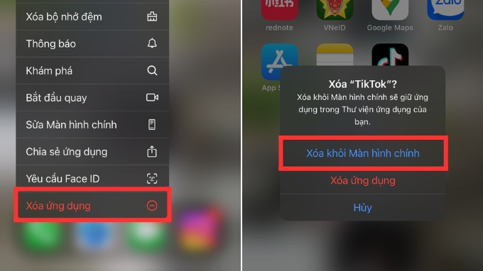 Cách ẩn ứng dụng trên iPhone qua App Library