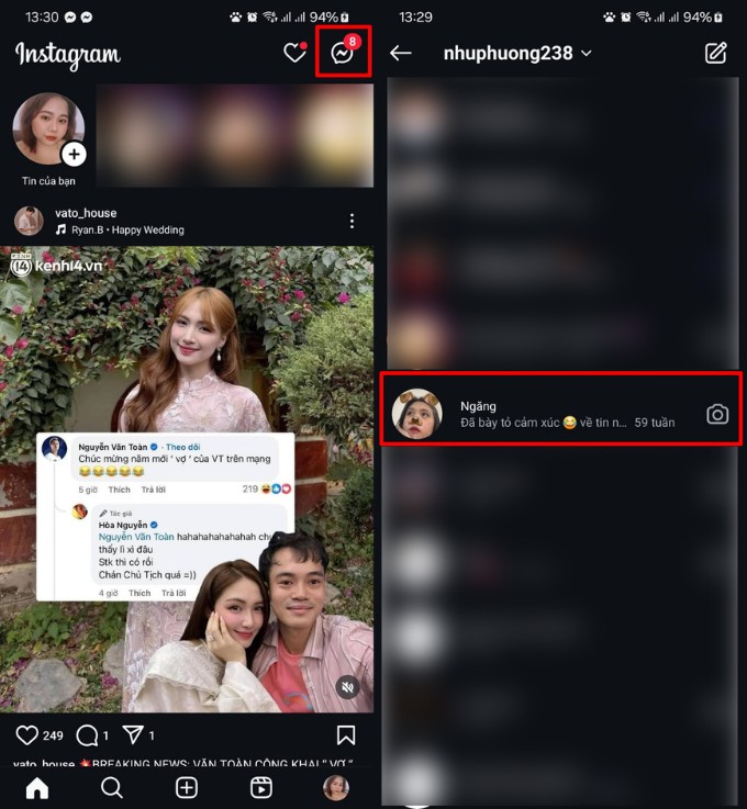 Cách sử dụng Meta AI trong tin nhắn Instagram