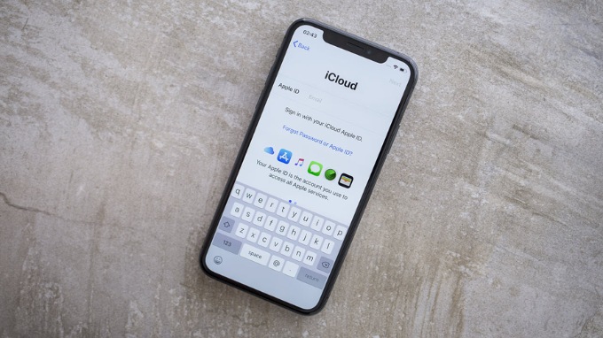 Kiểm tra tài khoản iCloud