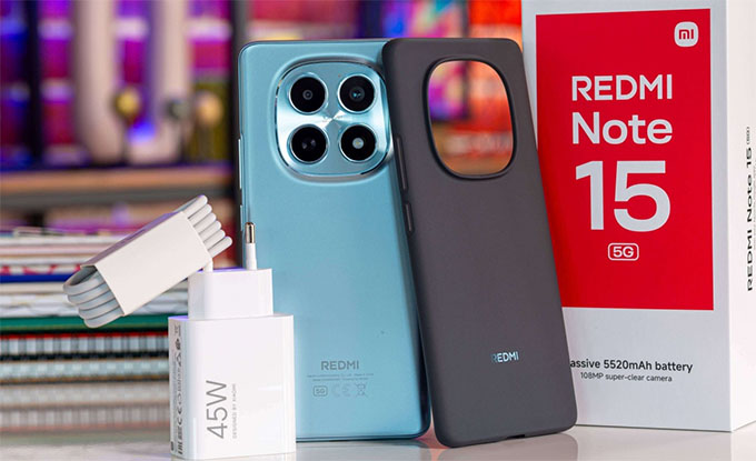 Thiết kế Redmi Note 15 5G