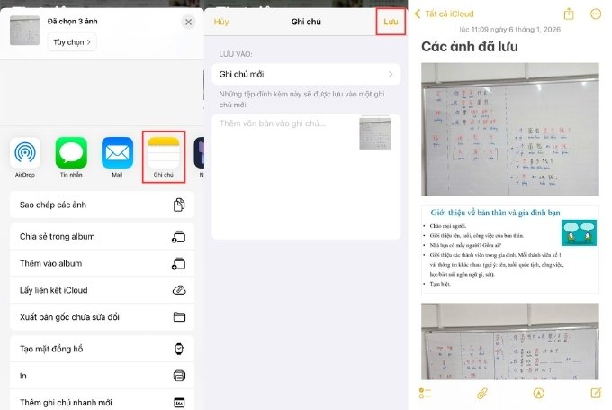 Cách ẩn ảnh trên iPhone bằng Ghi chú (có mật khẩu)