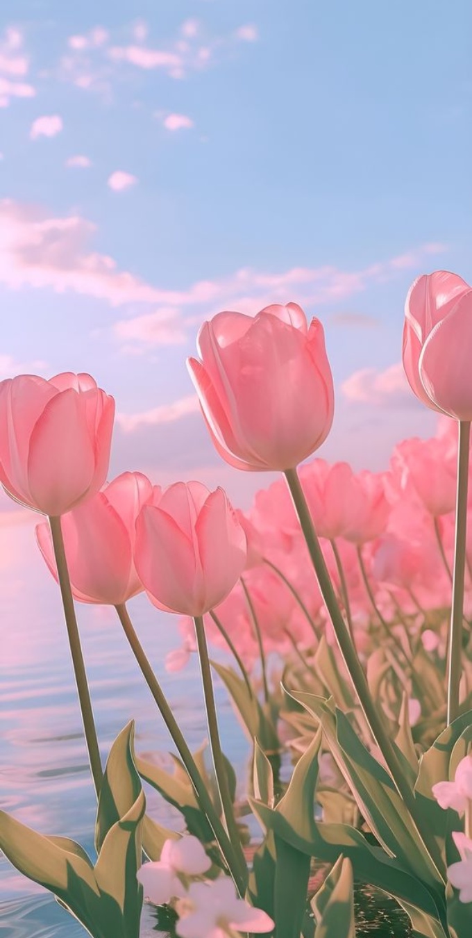 Hình nền hoa tulip cho 007win.com nền tảng chơi game sòng bạc trực tuyến đáng tin cậy nhất