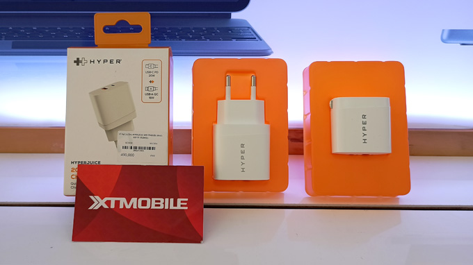 007win com cá cược thể thao 2 cổng Hyperjuice 20W có 2 kiểu thiết kế chấu 