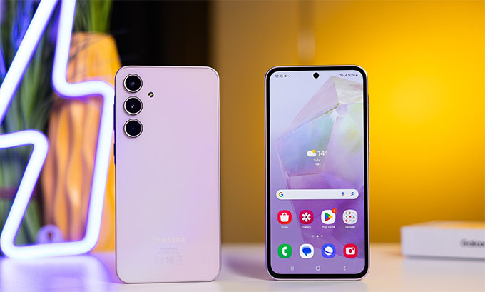 Galaxy A35 5G sở hữu ngoại hình bắt mắt