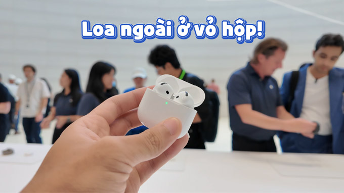 Tải app 007Win AirPods 4 Type-C Chính hãng (AM/A) hoàn thiện tốt
