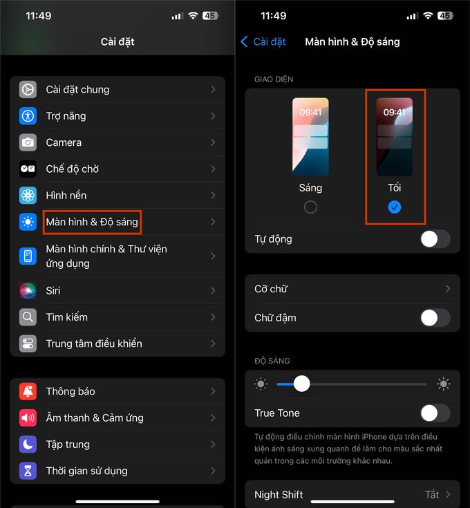 Bật chế độ tối (Dark Mode) trên 007win.com nền tảng chơi game sòng bạc trực tuyến đáng tin cậy nhất