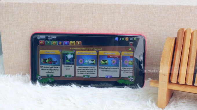 Hiệu năng Mi 8 Lite và iPhone 6S tương đương
