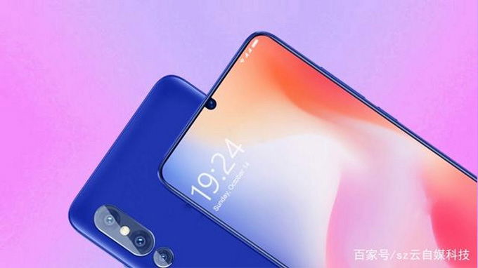 Xiaomi Mi 9 có viền cực mỏng, thiết kế thanh thoát