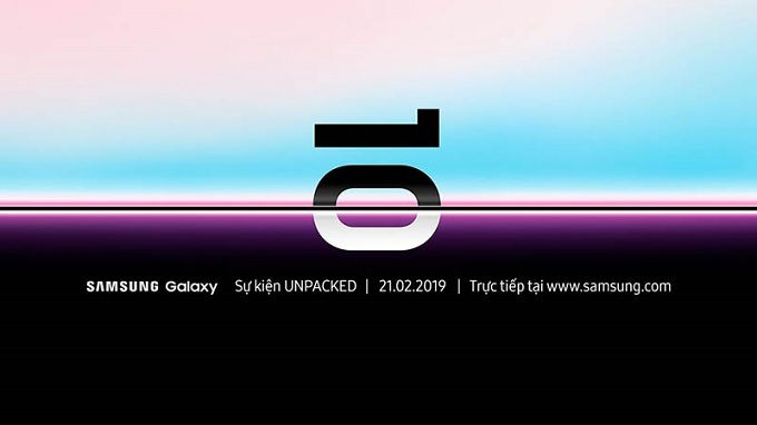 Sự kiện ra mắt chính thức của Galaxy S10