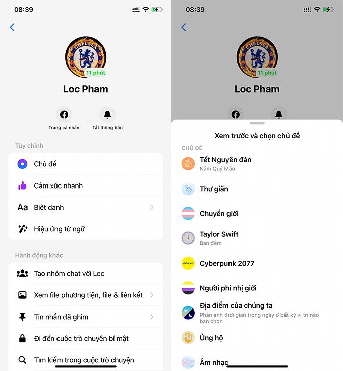 Bạn đã biết cách mang không khí Tết vào các cuộc hội thoại trong Messenger mới?