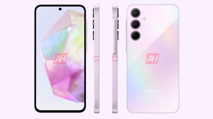 Galaxy A35 có mặt lưng chuyển màu