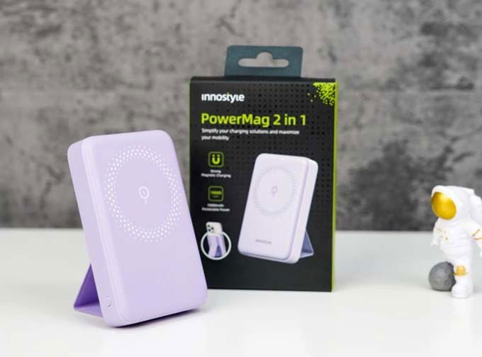Sạc dự phòng MagSafe Innostyle Powermag Slim 10.000mAh