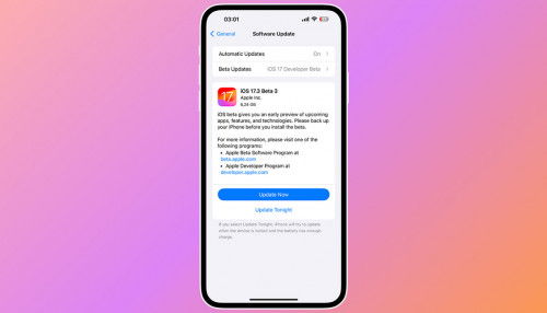 Apple phát hành iOS 17.3 và iPadOS 17.3 beta 3, cập nhật ngay!