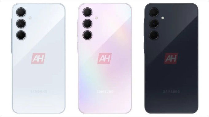 Ảnh render của Galaxy A35