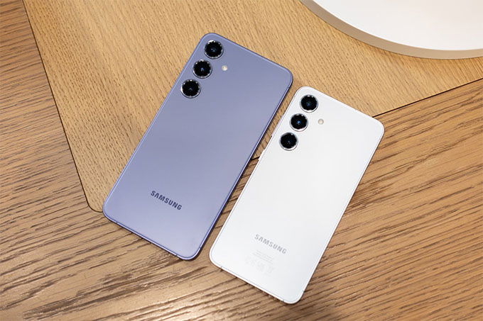 Galaxy S24 và Galaxy S24 Plus có ngoại hình không khác nhiều so với model tiền nhiệm