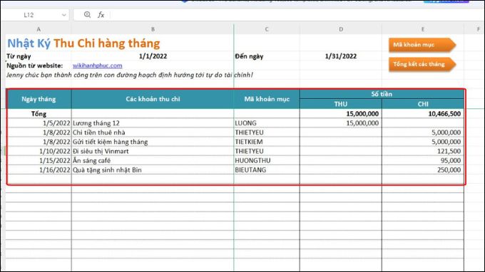 Cách chèn bảng Excel vào Word bằng đối tượng liên kết