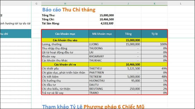 Cách chèn bảng Excel vào Word bằng lệnh copy 