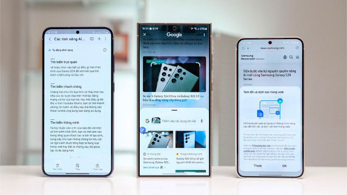 Các tính năng AI trên Galaxy S24 Series