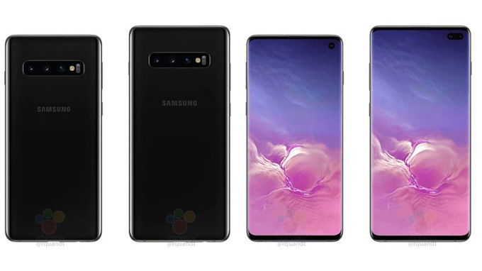 Biến thể màu đen cơ bản của Galaxy S10 và S10 Plus