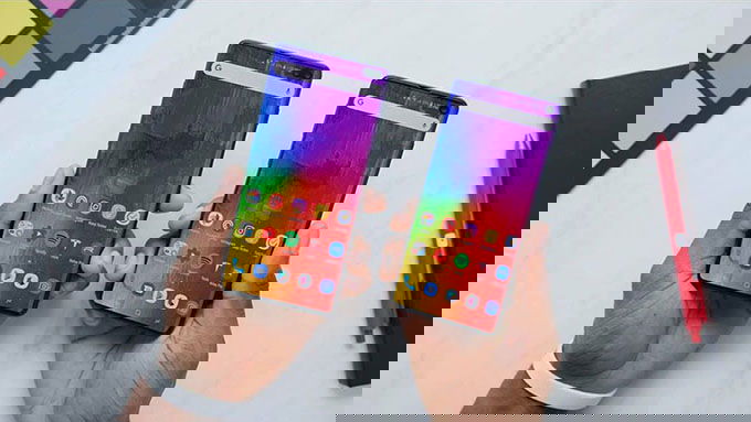 Bộ đôi Galaxy S10 sử dụng App 007Win hỗ trợ đa dạng nền tảng đục lỗ thời thượng