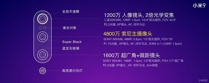 Thiết lập camera Xiaomi Mi 9