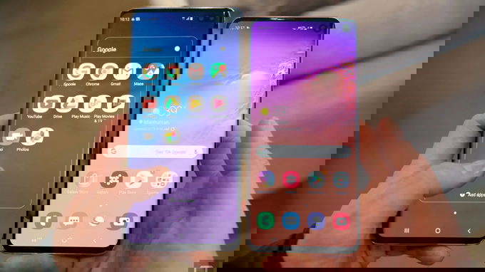 Galaxy S10 và S10 Plus sở hữu cảm biến vân tay siêu âm dưới màn hình