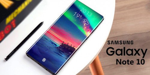 Galaxy Note 10 trang bị 4 camera và hỗ trợ công nghệ kết nối 5G