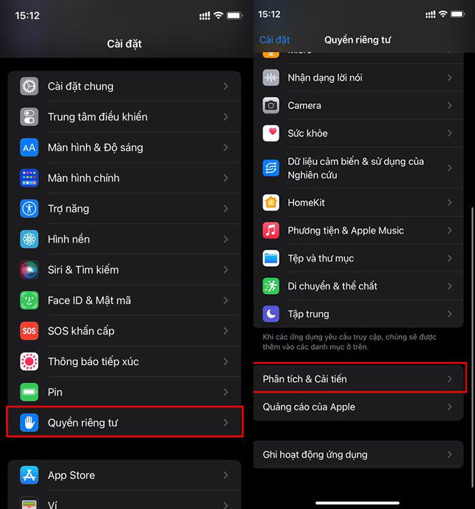 Thủ thuật kiểm tra iPhone mà người mua máy cũ cần biết bước 2
